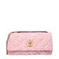 Versace Pink Fabric Shoulder Bag