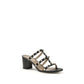 Valentino Garavani Black Calf Leather Bos Taurus Platform Sandals