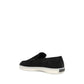 Fear Of God Black Leather Slip-On Loafers