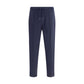 Brunello Cucinelli Blue Cashmere Athletic Pants