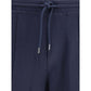 Brunello Cucinelli Blue Cashmere Athletic Pants