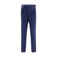 Brunello Cucinelli Blue Wool Casual Pants