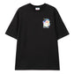 Casablanca Black Cotton T-Shirt