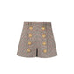 Balmain Beige Polyester Short And Mini Shorts