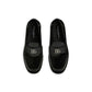 Dolce & Gabbana Black Calfskin Slip-On Loafers