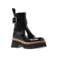 Chloé Black Calfskin Ankle Boots