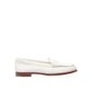 Church's White Calfskin Slip-On Loafers