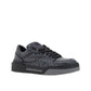 Dolce & Gabbana Black Cotton Low Top Sneakers