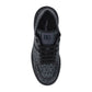 Dolce & Gabbana Black Cotton Low Top Sneakers