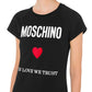 Moschino Couture Black Cotton Casual Dress