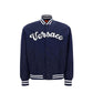 Versace Blue Nylon Bomber