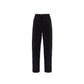 Versace Black Cotton Casual Pants