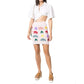 Stella McCartney Multicolor Cotton Mini Skirt