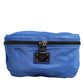 Dolce & Gabbana Blue Logo Plaque Nylon Waist Fanny Pack Men's Borse Bag