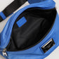 Dolce & Gabbana Blue Logo Plaque Nylon Waist Fanny Pack Men's Borse Bag