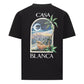 Casablanca Black Cotton T-Shirt