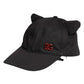 Dolce & Gabbana Black Cotton Logo Patch 6 Panels Baseball Cap Hat