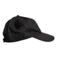Dolce & Gabbana Black Cotton Logo Patch 6 Panels Baseball Cap Hat