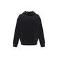 Diesel Black Elastane Sweatshirt