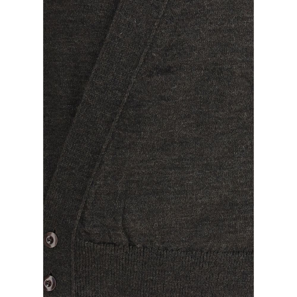 Lemaire Brown Marabou Cardigan