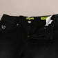 Versace Jeans Couture Dark Black Dora Slim Fit Denim Pants