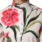 Dolce & Gabbana Multicolor Floral Long Sleeves Blouse Top