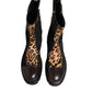 Dolce & Gabbana Multicolor Leopard Mid Calf Boots Shoes