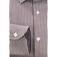 Baldinini Trend Purple Cotton Men Shirt