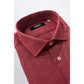 Baldinini Trend Red Cotton Men's Shirt