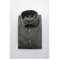 Baldinini Trend Gray Cotton Men Shirt