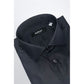 Baldinini Trend Black Cotton Men Shirt