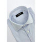 Baldinini Trend Light Blue Cotton Men Shirt