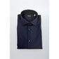 Baldinini Trend Blue Cotton Men Shirt