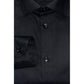 Baldinini Trend Black Cotton Men Shirt