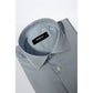 Baldinini Trend Light Blue Cotton Men Shirt