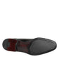 Dolce & Gabbana Black Calfskin Leather Derby Men Dress Shoes