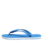 Dolce & Gabbana Blue White Logo Beachwear Flats Slipper Shoes