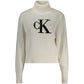 Calvin Klein White Cotton Sweater