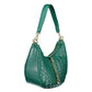 Mario Valentino Verde Polyurethane Women's Shoulder Bag