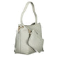 Mario Valentino Gray Polyethylene Handbag