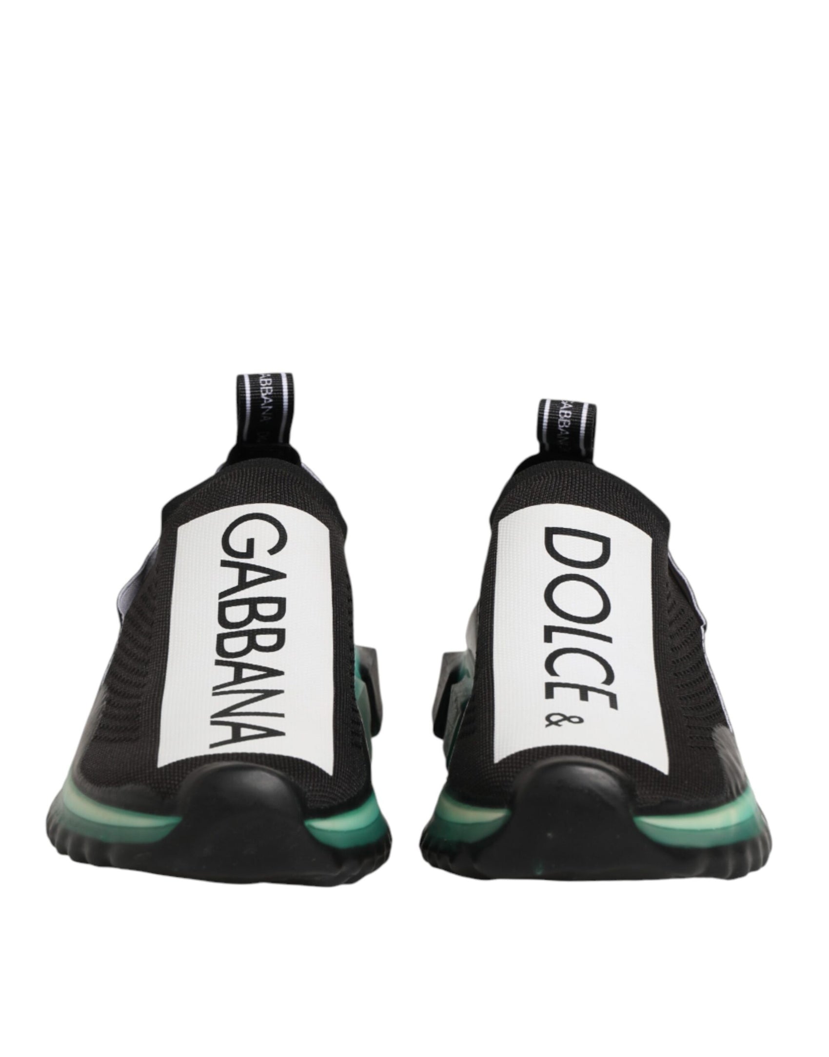 Dolce & Gabbana Black Slip On Sorrento Men Sneakers Shoes