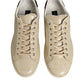 Dolce & Gabbana Beige London Low Top Leather Sneakers Shoes