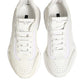 Dolce & Gabbana White Leather Daymaster Low Top Sneakers Shoes