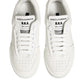 Dolce & Gabbana White Leather MIAMI Low Top Sneakers Shoes