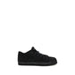 Y-3 Black Leather Low Top Sneakers