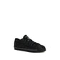 Y-3 Black Leather Low Top Sneakers