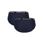 Trussardi Blue Cotton Underwear
