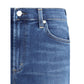 Citizens of Humanity Blue Cotton Flared Jeans