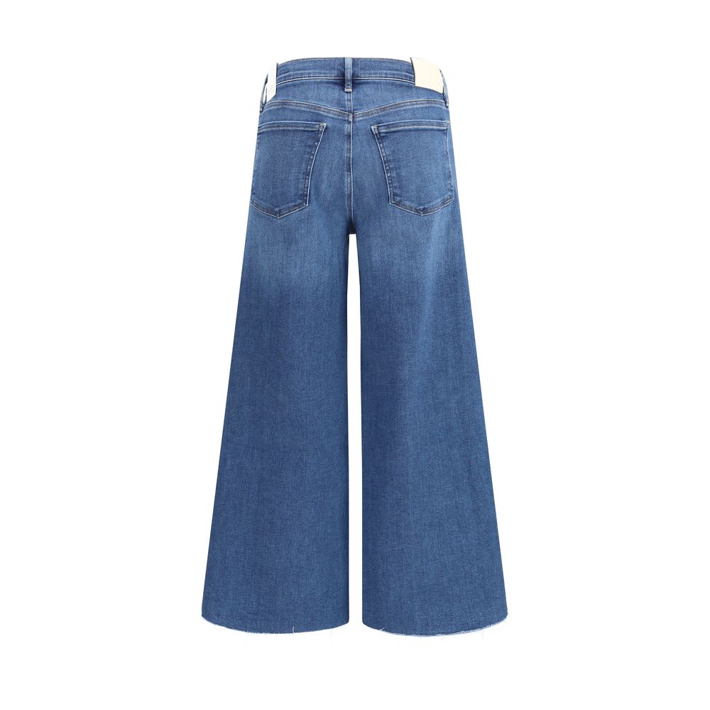 Citizens of Humanity Blue Cotton Cropped Jeans