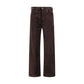 Citizens of Humanity Brown Cotton Straight-Leg Jeans